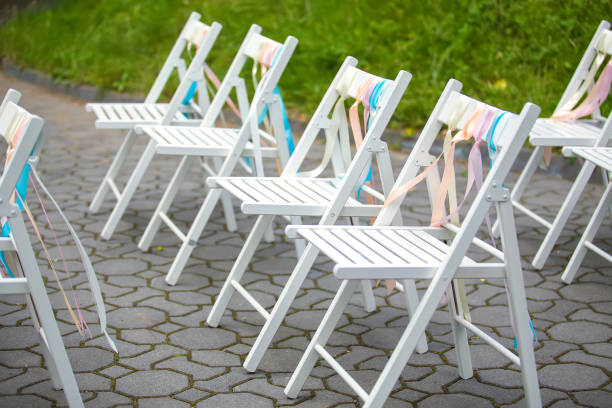 decorate folding chairs